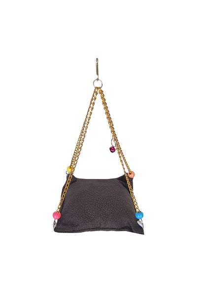 kapsulavm Chain Bed Bird Hammock in Anthracite Color