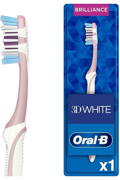 Oral-B 3D Whiteness Toothbrush Brilliance 40 Medium