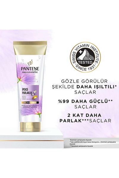 Pantene Pro-V Miracles Silky Shine Hair Treatment Cream for Treated Hair 275ml