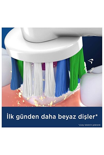 Oral-B Pro 3d White X-filament Şarjlı Diş Fırçası Yedek Başlığı 2 Adet