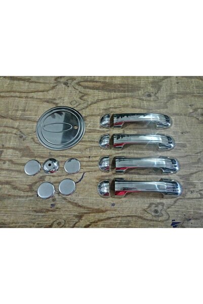 ueskrom F. Connect 2009-2014 Krom Kapı Kolu- Depo Kapağı-kilit Açma Set Uyumlu