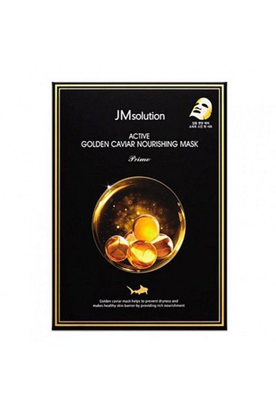JMsolution قناع التغذية الأساسي من JM SOLUTION ACTIVE GOLDEN CAVIAR