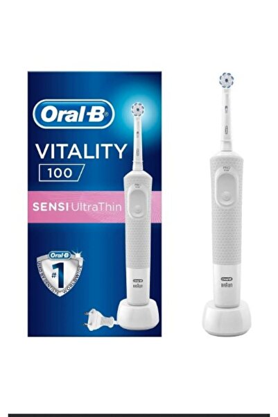 Oral-B D100 Vitality Sensi Ultrathin White Box Şarjlı Diş Fırçası