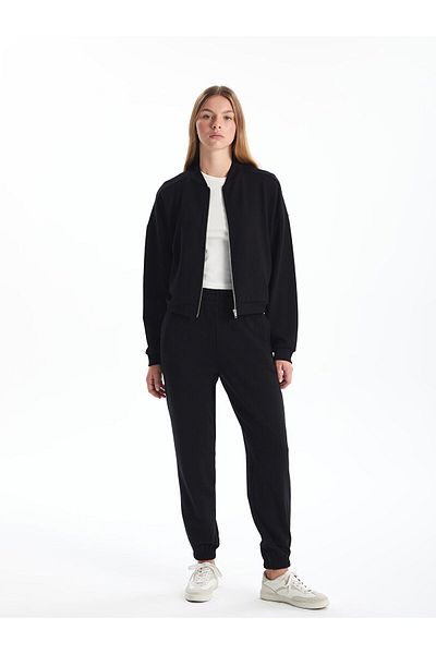 LC Waikiki Lw - Γυναικείο φούτερ με φερμουάρ College Collar Oversize