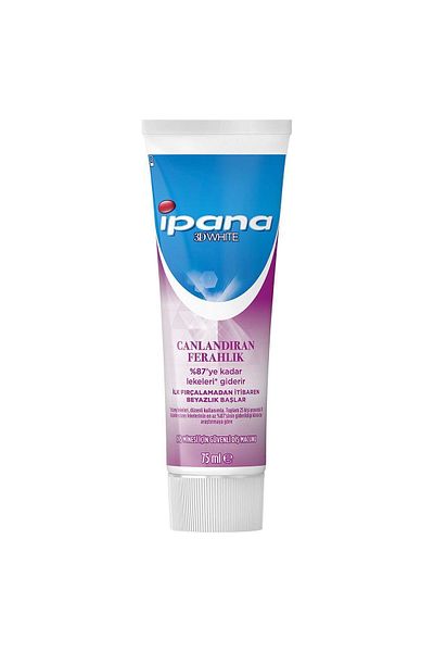 İpana 3D White 75ml +75 ml 2-Piece Deal Pack Tea Coffee And Revitalizing