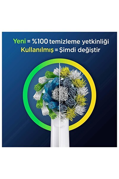 Oral-B Pro Cross Action 9'lu Diş Fırçası Yedek Başlığı EB50
