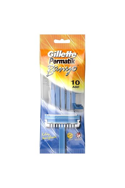 Gillette Bathroom Disposable Shaving Blades 10 pcs
