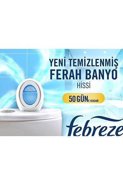 Febreze Hava Ferahlatıcı Banyo  Oda Kokusu Temiz Çarşaf Ferahlığı