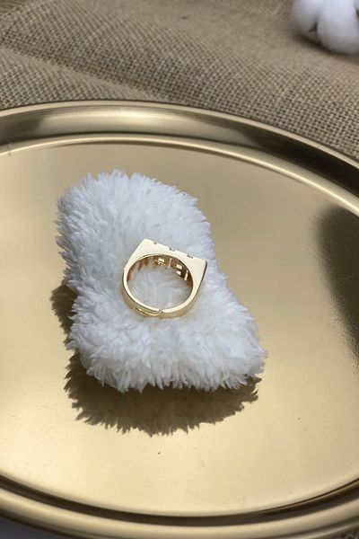 Çlk Accessories تاريخ الميلاد 1981 خاتم قابل للتعديل Tryüzük1073 Y32503