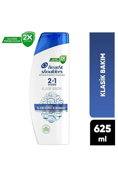 Head&Shoulders 625 ml Shampoo Classic Care 2in1