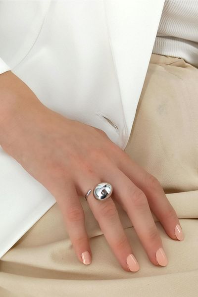 Çlk Accessories Premium Drop Ring - Adjustable Curved