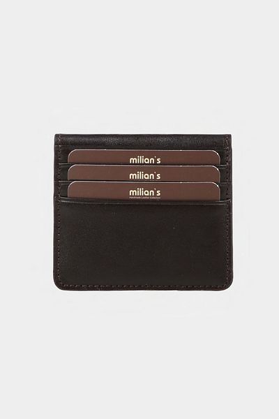 Milian's 3763 Genuine Leather Special Design Horizontal Sports Wallet with Snap Fasteners Milian's