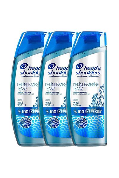 Head&Shoulders Clean Scalp Detox 300 ml X 3 - Deeply