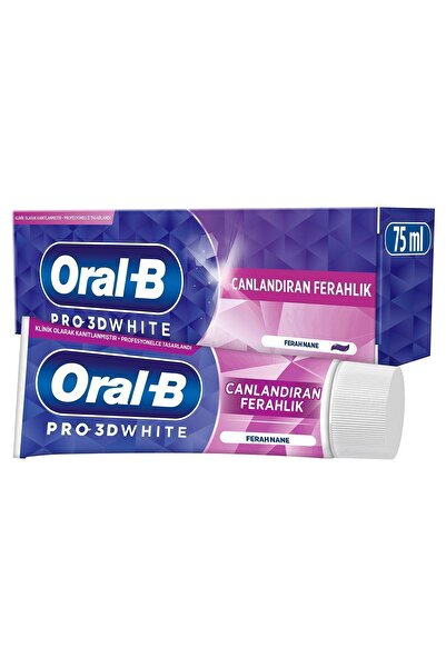 Oral-B Pro 3D White Canlandıran Ferahlık Diş Macunu 75 ml