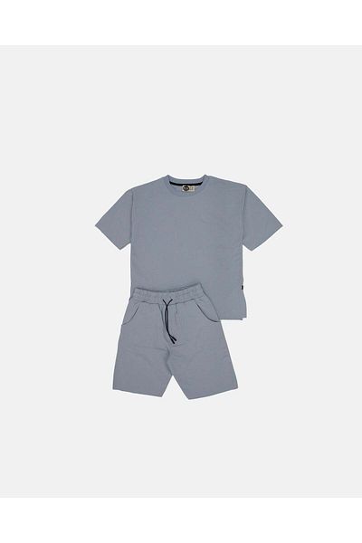 rg kidsstore Комплект от памучна тениска и шорти за момчета