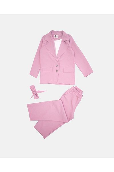 rg kidsstore Set of 4 Jacket and Pants Set for Young Girls