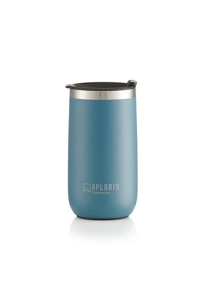 Tupperware Xploris Green Thermos Cup - 350ml