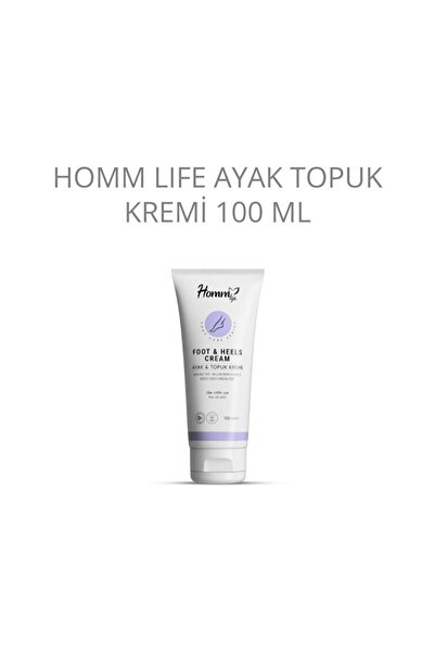 Homm Bitkisel "yumuşak Ve Pürüzsüz Topuklar Için: Homm Lıfe Ayak Topuk Kremi!"