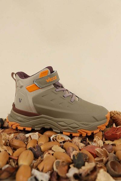 Vicco Αγόρια Μπότες Trekking Agora Χρώμα Camel Μέγεθος 31-37