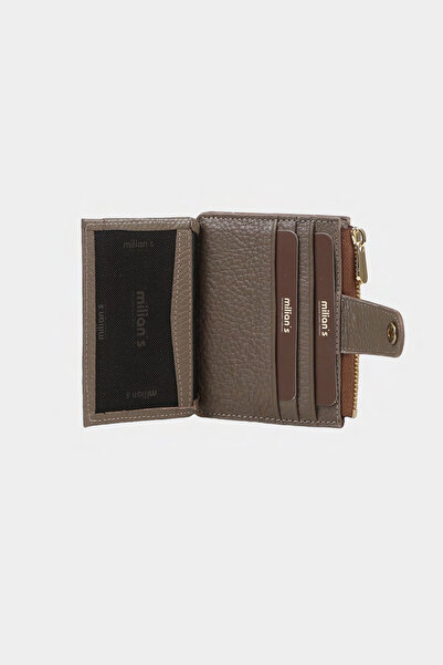 Milian's 3765 Model Milian's - Γνήσιο δέρμα, μικρό μέγεθος, οριζόντιο πορτοφόλι πολλαπλών καρτών