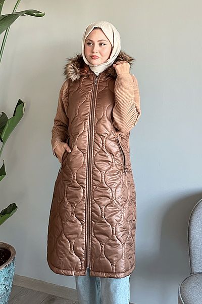 InStyle سترة مبطنة بنمط الباركيه