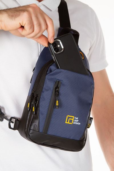 LOOP DESIGN Geantă de umăr și piept unisex încrucișată - Badylak
