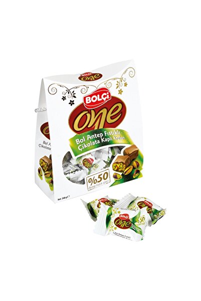 Bolçi One Sütlü Antep Fıstıklı Bolu Çikolatası 240g