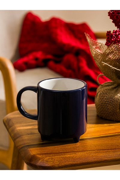 LC Waikiki Lcw Home Dark Green Teddy Bear Printed Ceramic Mug 490 ml