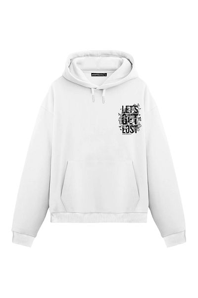 Mounte Bianca Unisex Let's Get Lost - Κανονική κουκούλα