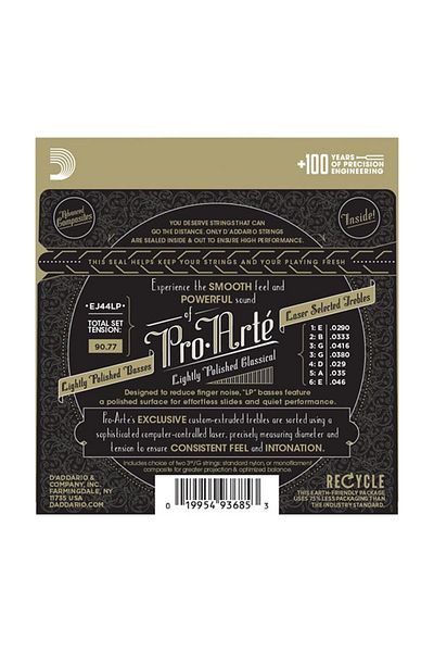 Daddario Χορδή κλασικής κιθάρας D'addario Ej44lp Pro-arte Polished Extra Hard Tension