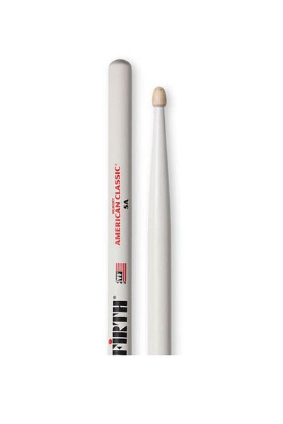 Vicfirth-4c Vic Firth v5aw 5a White Baguette