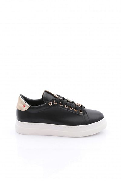 DGN Es1522 Pantofi sport pentru femei, cu șireturi, cu model de trifoi