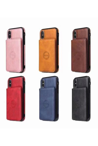 Gold Store Iphone 13/14 Uyumlu Cüzdanlı Mıknatıslı Kart Bölmeli Deri Kılıf