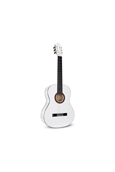 VALENCIA VC104TWT Klasik Gitar 4/4 Beyaz Sap Çelikli
