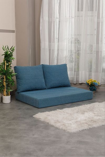 COLORMİX وسادة SOFIA - وسادة إسفنجية وبدون فرشاة، وسادة أرضية ووسادة أرضية