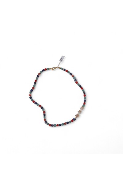 Hedea طبيعة معجزة الحجر الطبيعي الدوالي قلادة بيرليسسينت