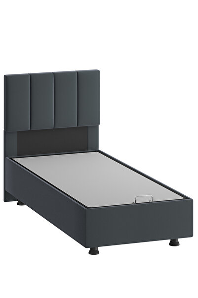 Mobpazar Yatak Başlığı, Kamelya Yatak Başlığı Antrasit, Ölçü Seçenekli