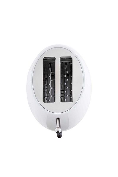 BUGATTI Romeo White Toaster