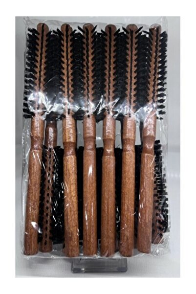 Melantis Perie pentru uscător de păr cu mâner din lemn natural rezistent la c...