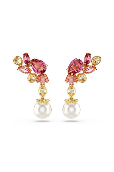 Swarovski 5688486   Swarovski Pe Drop Pearl Ohrringe Gema - Pin/Gos