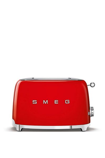 SMEG 50's Style Retro Red Toaster Tsf01Rdeu
