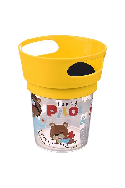Cosiness Funny Pilo Non-Spill Snack Children's Container