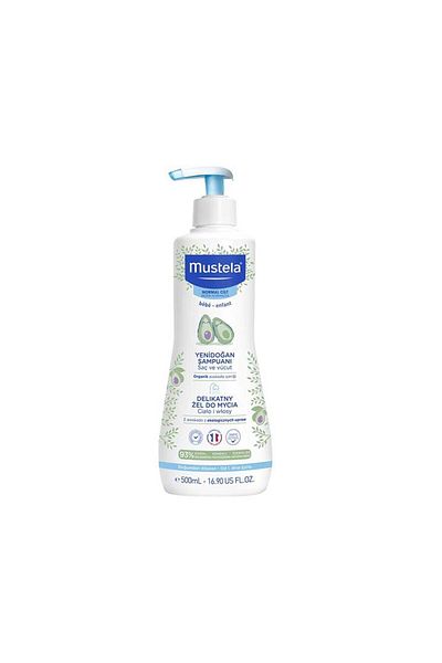Mustela شامبو جل لطيف لحديثي الولادة 500 مل