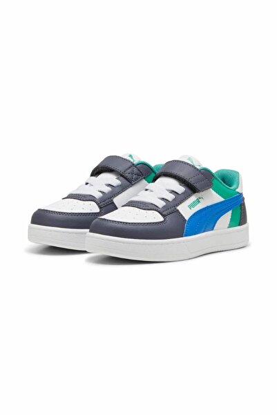 Puma 39446208 Caven 2.0 Block AC+ PS-PUMA White-Hyperlink Blue-Galactic Gray