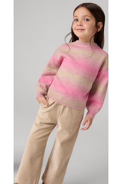 MAYORAL Girl's Wide Leg Velvet Trousers