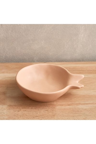 Home Box Cambria Ceramic Pomegranate Decorative Platter 18x15x4.7 cm