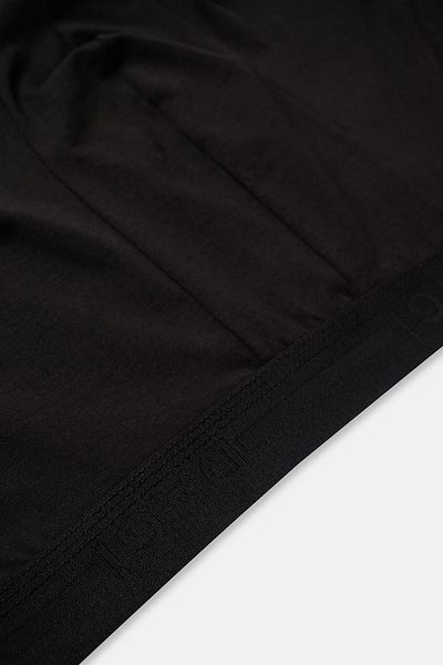 Dagi Schwarze, kompakte, dreiteilige, schlichte Boxershorts