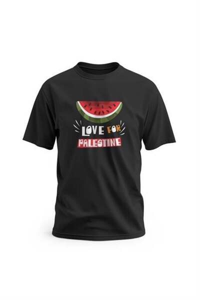 Zaytoon Kratki rukav, ljubav prema Palestini, dizajn lubenice sa natpisom Dig...