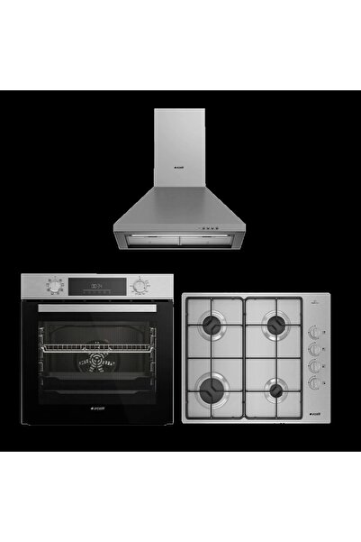 Arçelik Yeni Inox Ankastre Set
