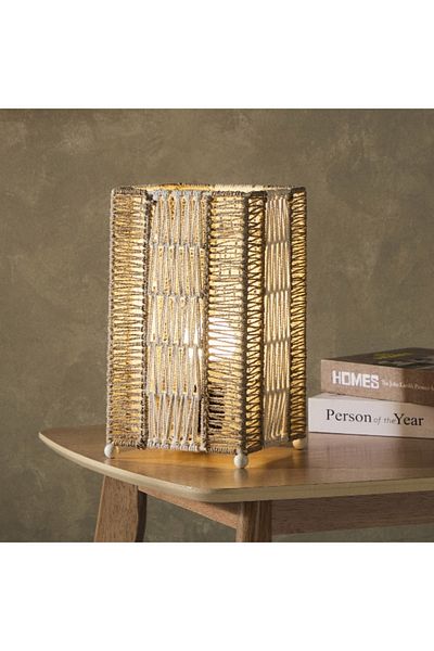 Home Box Kengston Macrame Uplighter - 30 cm